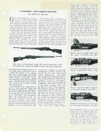 US Stendebach semiauto rifle