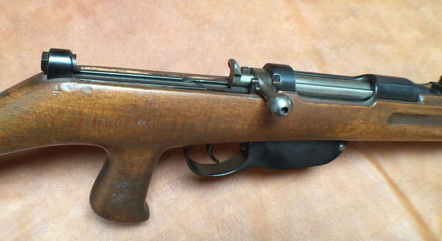 Steyr M95 straight-pull bolt action rifle from World War 1